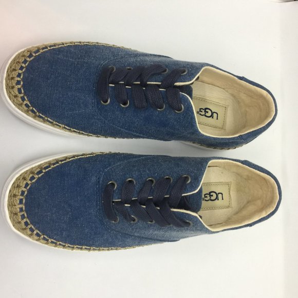 UGG EYAN II CANVAS Sneakers 6.5 Authentic Comfort - Picture 10 of 15
